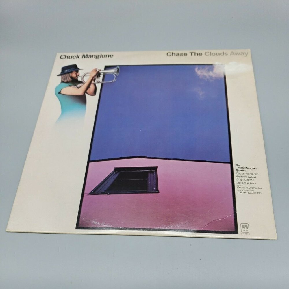 Chuck Mangione-Chase The Clouds Away-LP-1975 VG+  vinyl record